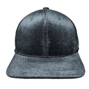 Cambridge Snapback Hat Gray One Size Adjustable Vented Holes Blank W/Tags